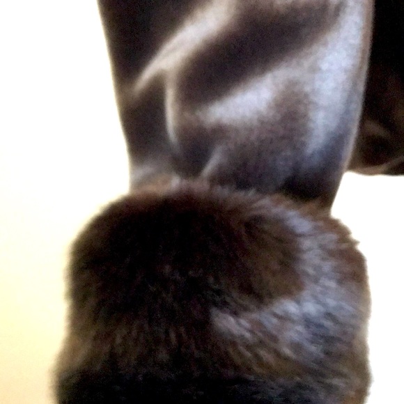 💋💋🍎🌺❤️️brown faux fur jacket/ coat 🌺🌺🌺🌺 - Picture 3 of 4